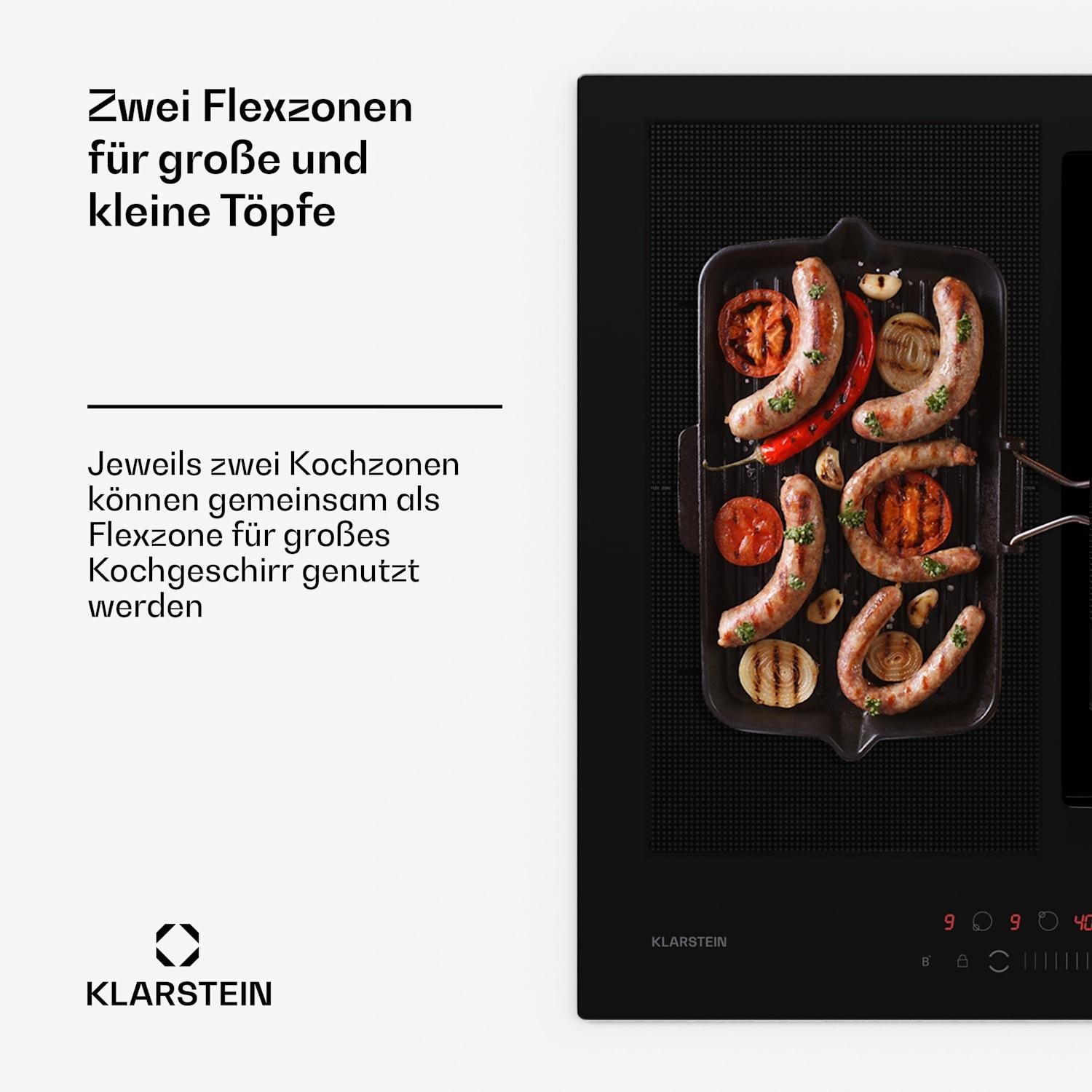 Варильна поверхня індукційна з витяжкою KLARSTEIN Chef-Fusion DownAir (10045556) - фото 4