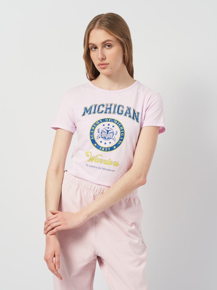 Футболка женская Frekans 73-3034х37 М Розовый (25738616)