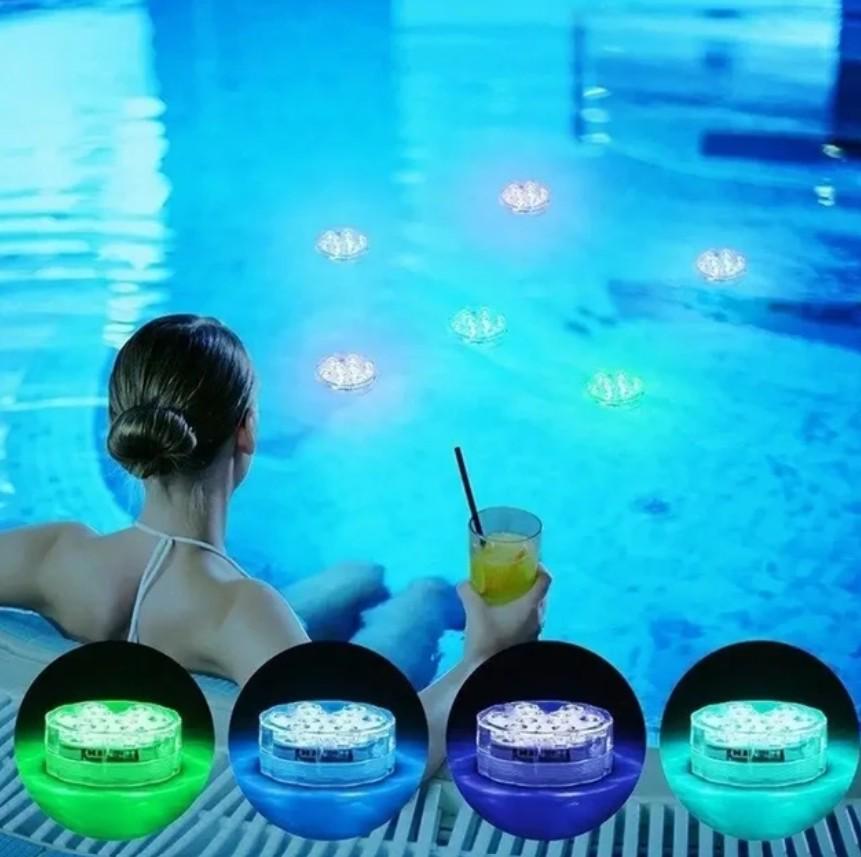 Светодиодная подсветка для бассейна RGB 10 LED с пультом дистанционного управления (564) - фото 3 Светодиодная подсветка для бассейна RGB 10 LED с пультом дистанционного управления (564) - фото 3