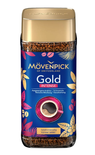 Кофе Movenpick Gold Intense растворимый 200 г (nob00000700) Кофе Movenpick Gold Intense растворимый 200 г (nob00000700)