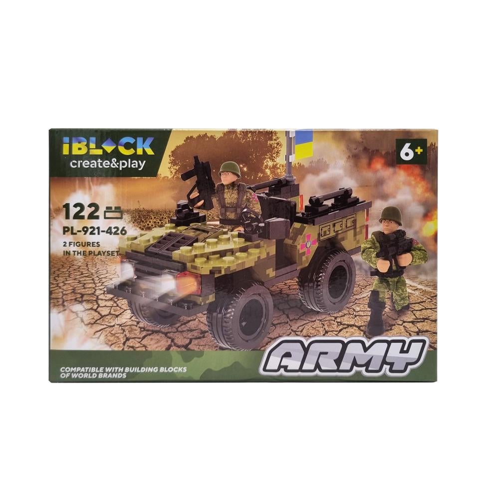 Конструктор дитячий Iblock Армія PL-921-426 4 види Вид 4 (RLT31666s41794)