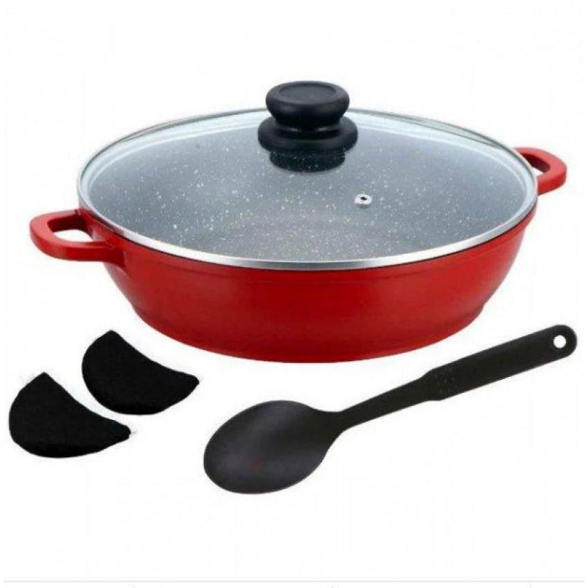 Сотейник Bohmann со стеклянной крышкой 32 см (1040-32) Сотейник Bohmann со стеклянной крышкой 32 см (1040-32)