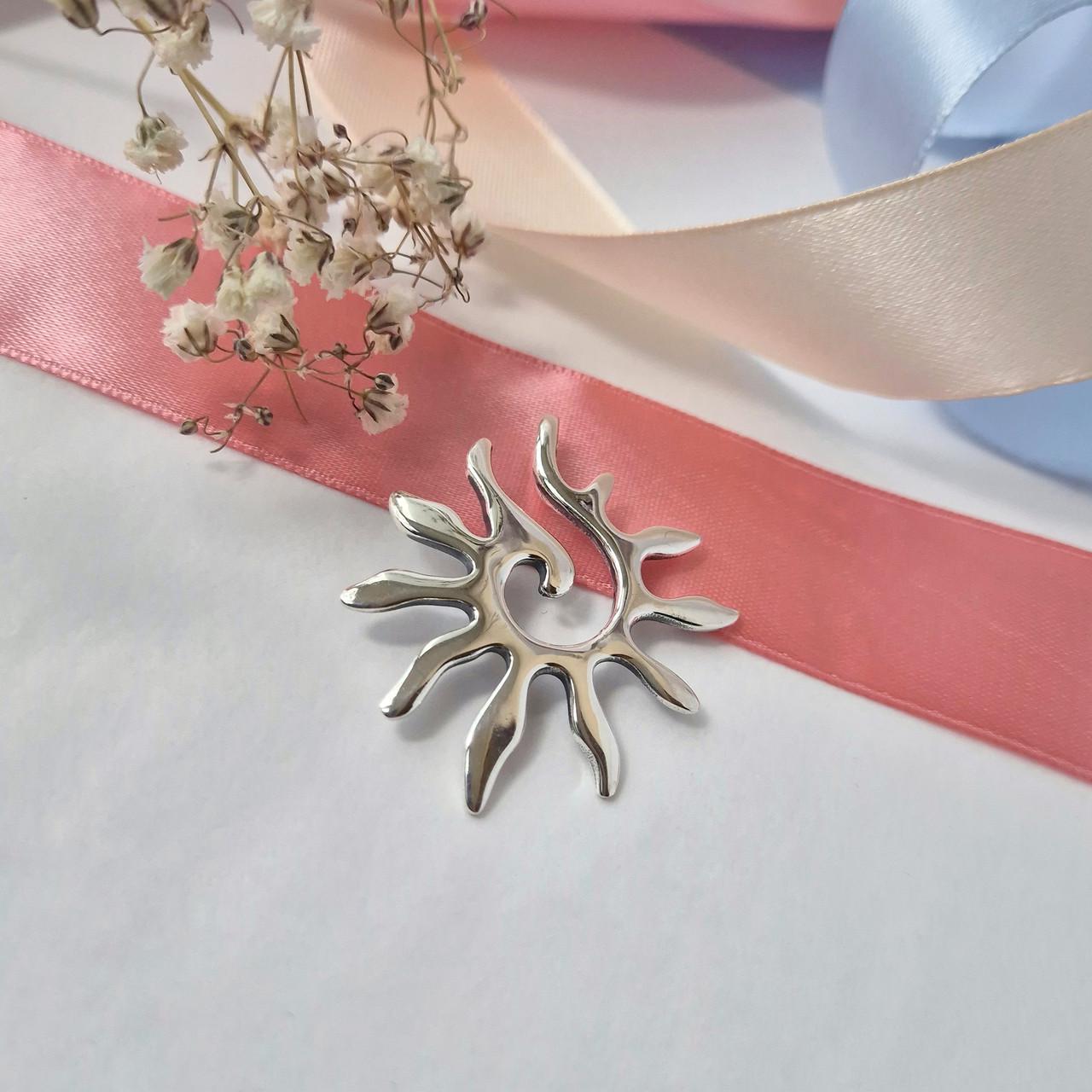 Підвіска без каменів ярило сонце срібло 925 проби родоване 6,34 г (3041пр) - фото 6 Підвіска без каменів ярило сонце срібло 925 проби родоване 6,34 г (3041пр) - фото 6