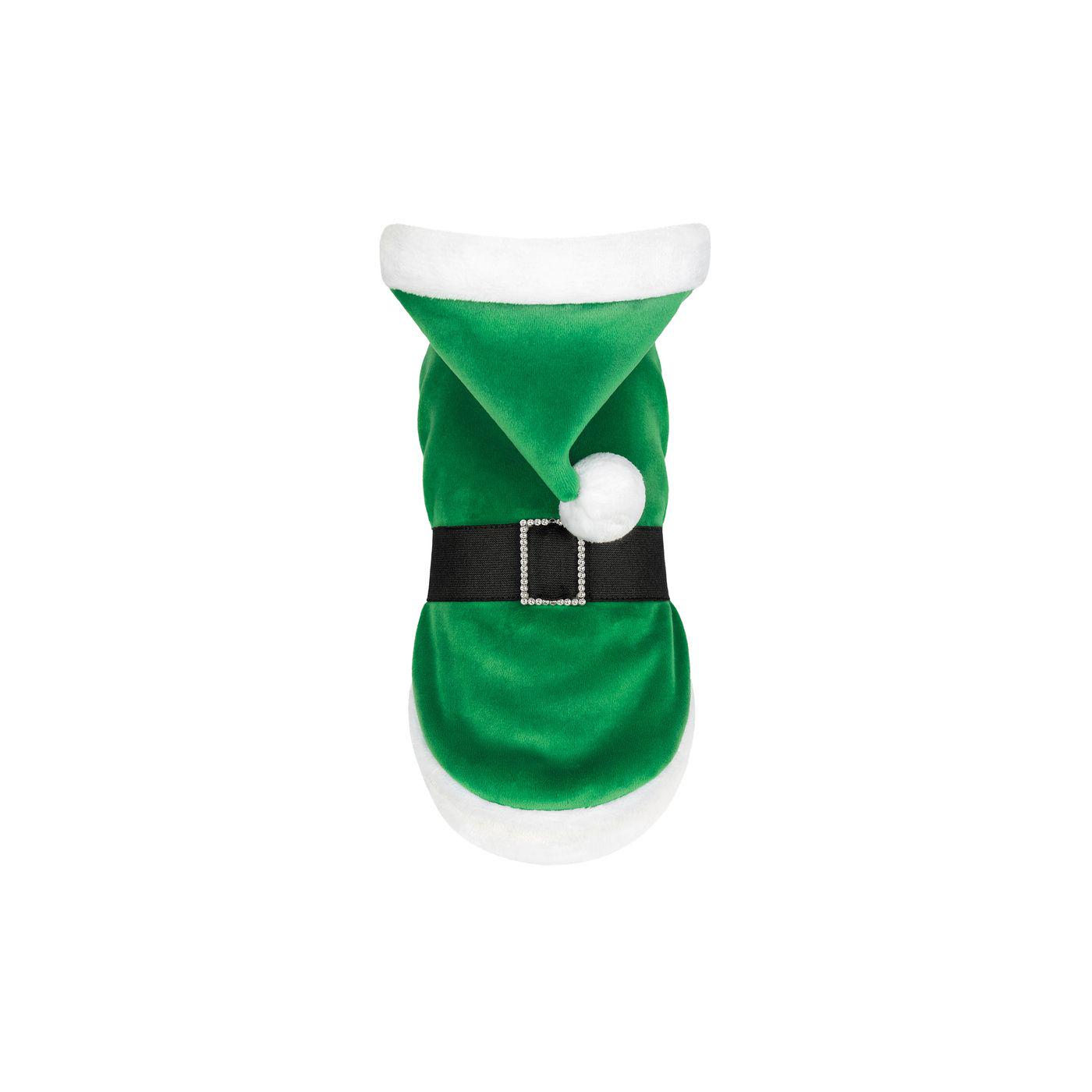 Попона для собак малых пород Pet Fashion Santa M Зеленый (PR243208)