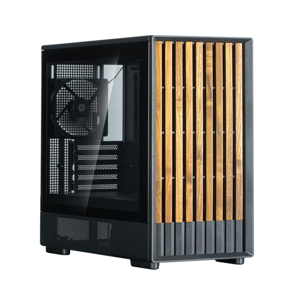 Корпус для компьютера Zalman P10 Namu Mini Tower mini-ITX/mATX no PSU Черный (P10NAMUBLACK)