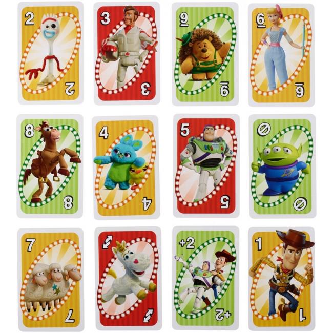 Настільна карткова гра UNO - Історії Іграшок 4 - фото 2 Настільна карткова гра UNO - Історії Іграшок 4 - фото 2