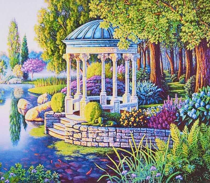 Картина за номерами TK Group 30412 30 Королівська альтанка 30х40 см (110492)