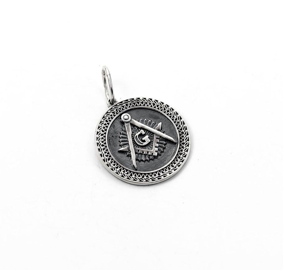 Кулон Maxi Silver 8948 Знак Массонов (88948)