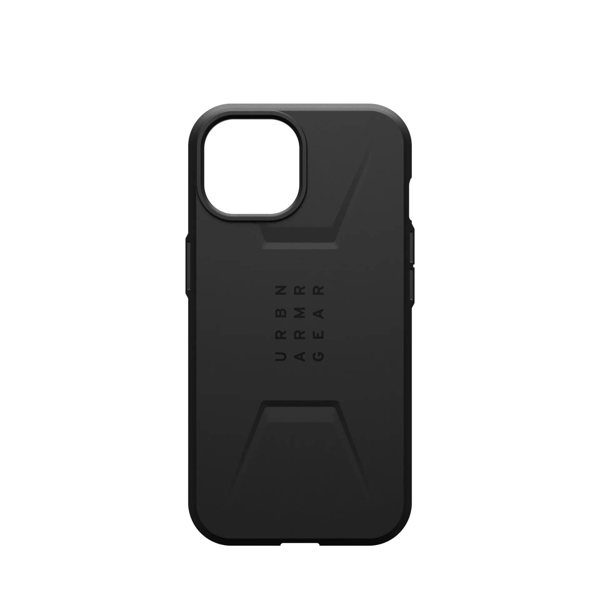 Чехол накладка для телефона UAG Civilian Magsafe Apple iPhone 15 Black - фото 9