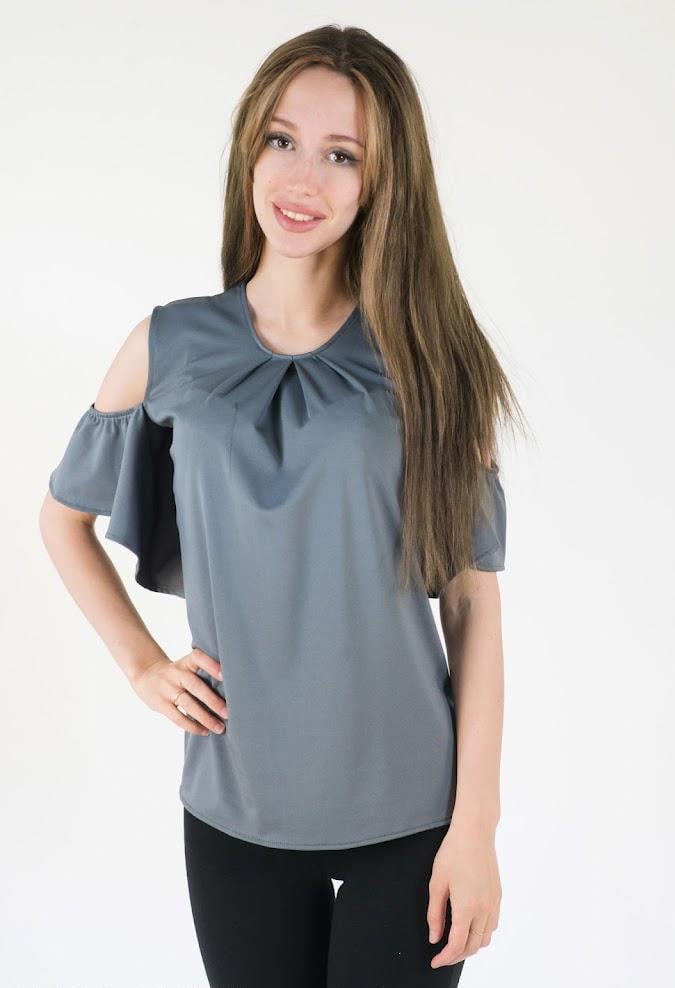 Блузка женская Podium Angela 21332-GREY M Серый