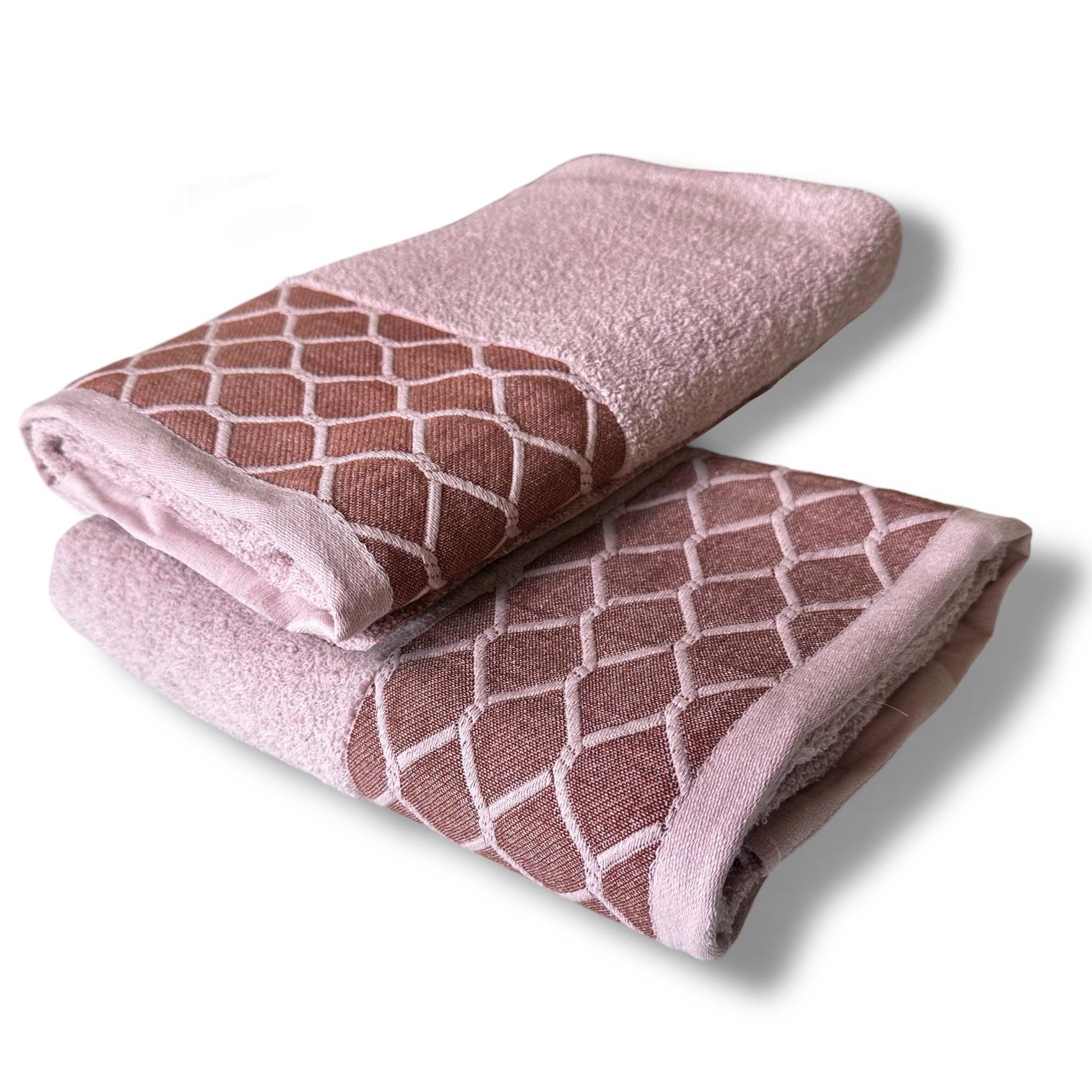 Рушник махровий Malloory Home 70x140 см Світло-рожевий (69-5-2) - фото 2 Рушник махровий Malloory Home 70x140 см Світло-рожевий (69-5-2) - фото 2