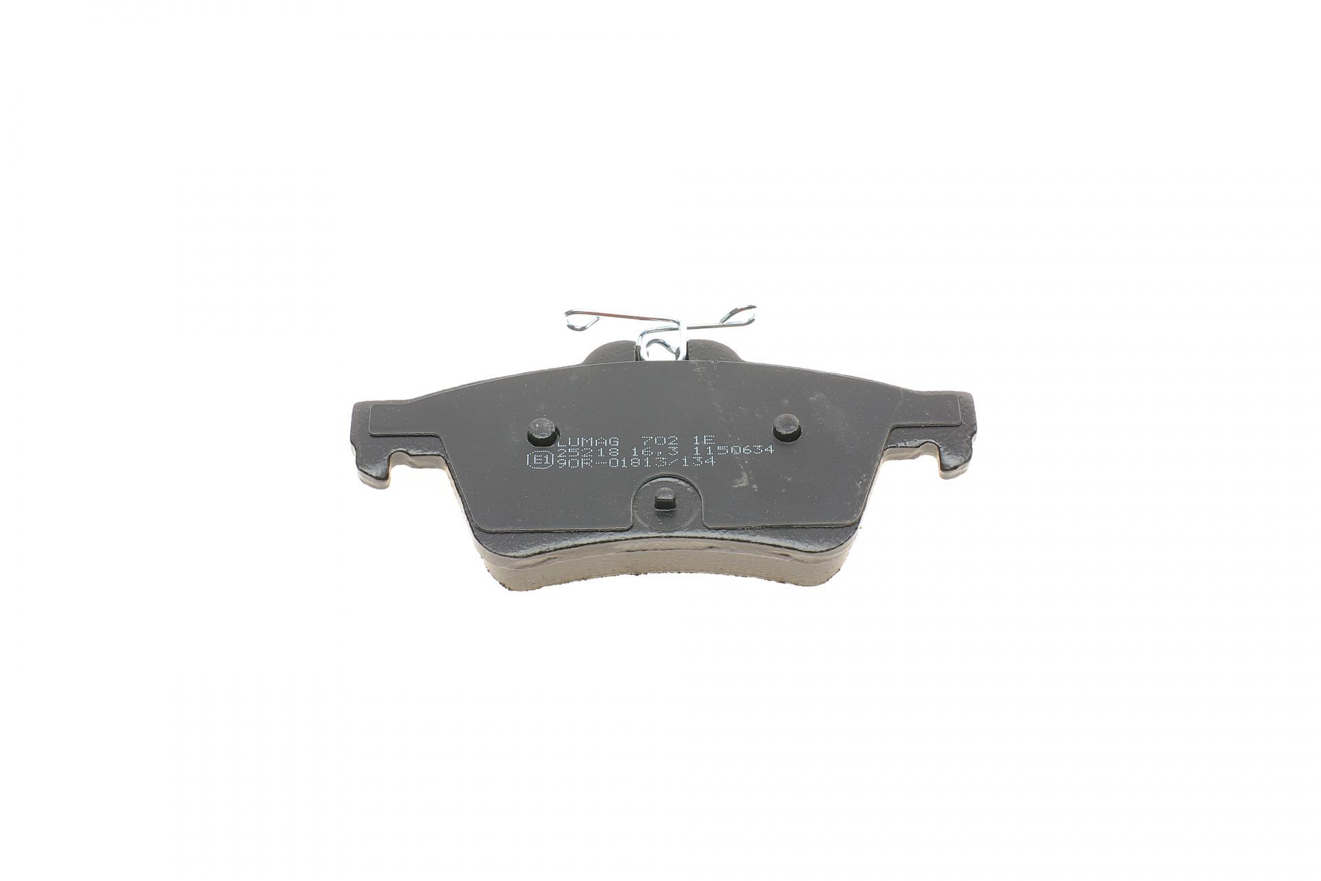 Колодки тормозные задние Ford Connect/Focus II 02-Ate 25218 00 702 00 BRECK