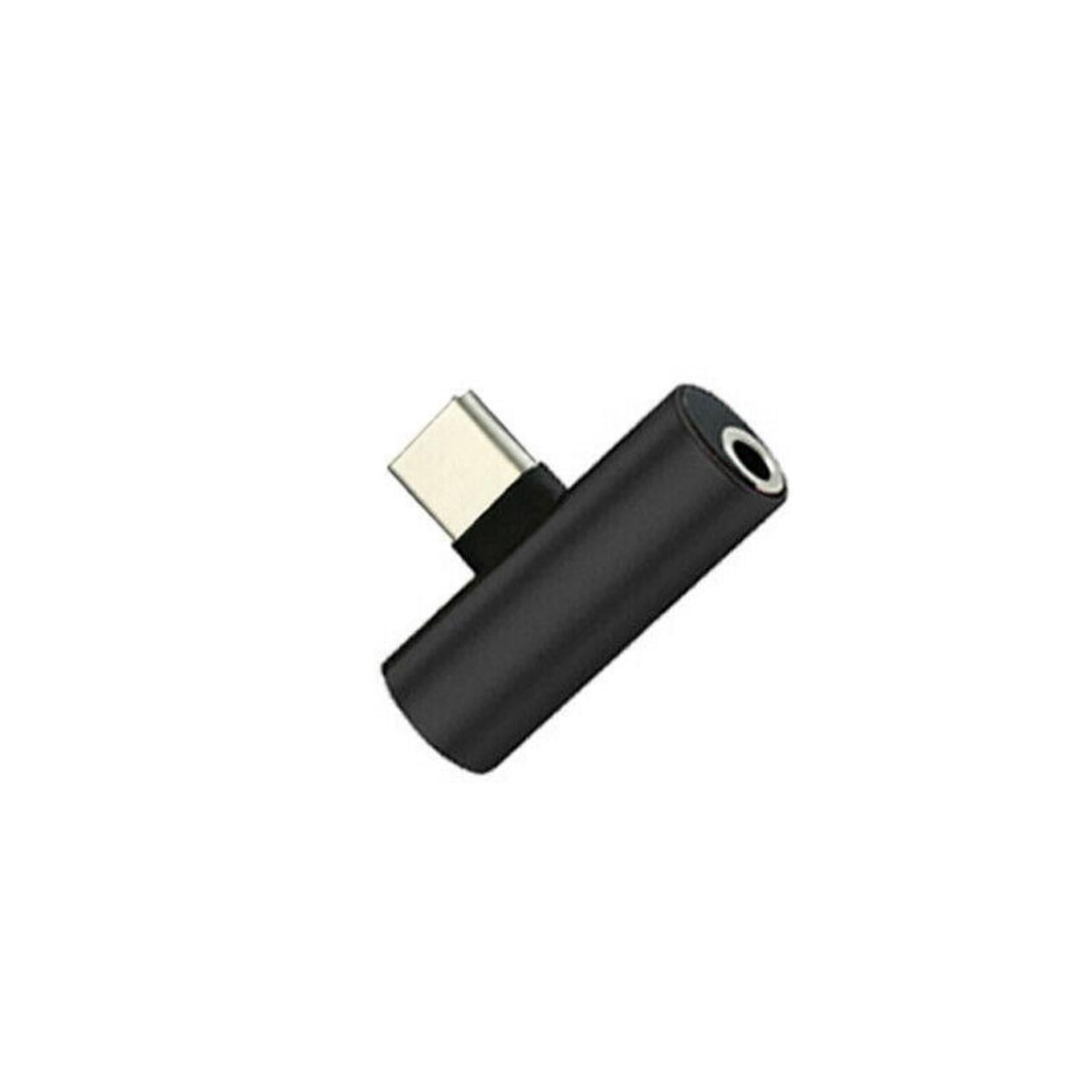 Переходник 2в1 USB-C Type C в 3,5mm Jack AUX Audio (909012403)