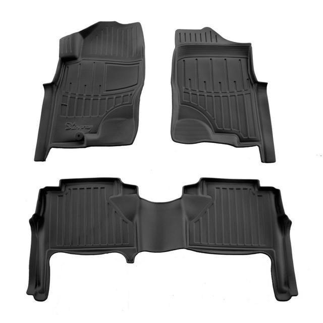 Коврики в салон с бортиками Stingray для Nissan Navara D40 2005-2010 гг. (5014223)
