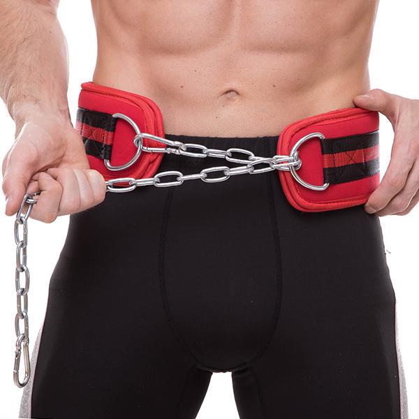 Пояс для отягощений SB-165552 Красный/Черный (34363006)