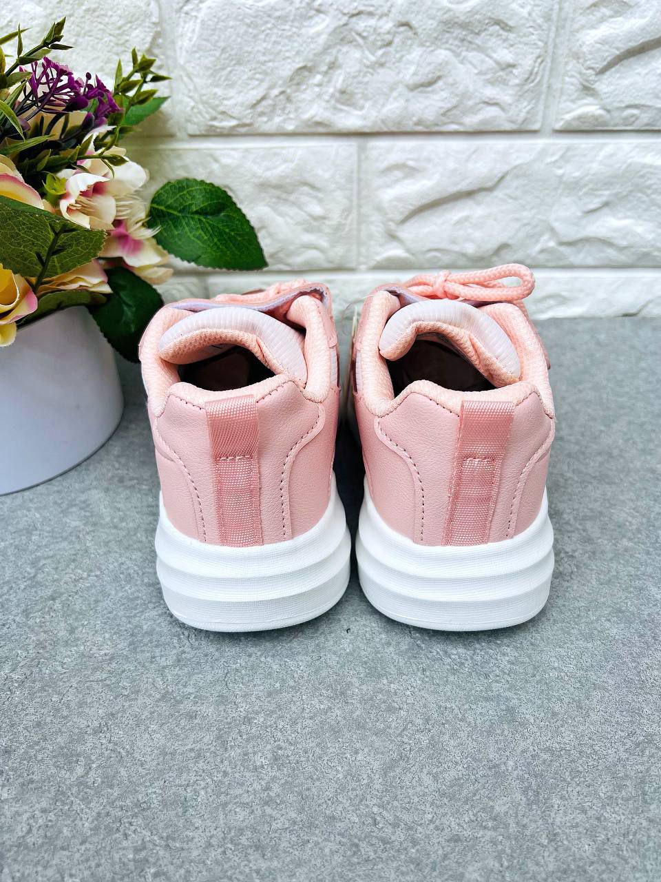 Кросівки для дівчинки ТОМ.М 1656 р. 27 17,5 см Рожевий (1656-1) - фото 2 Кросівки для дівчинки ТОМ.М 1656 р. 27 17,5 см Рожевий (1656-1) - фото 2