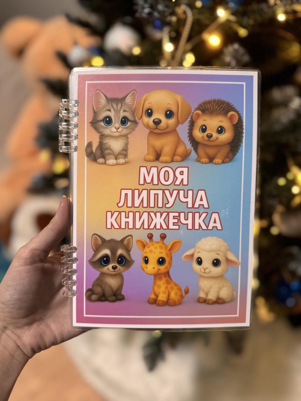 Книжечка на липучках Моя липучая книжечка (2855026703)
