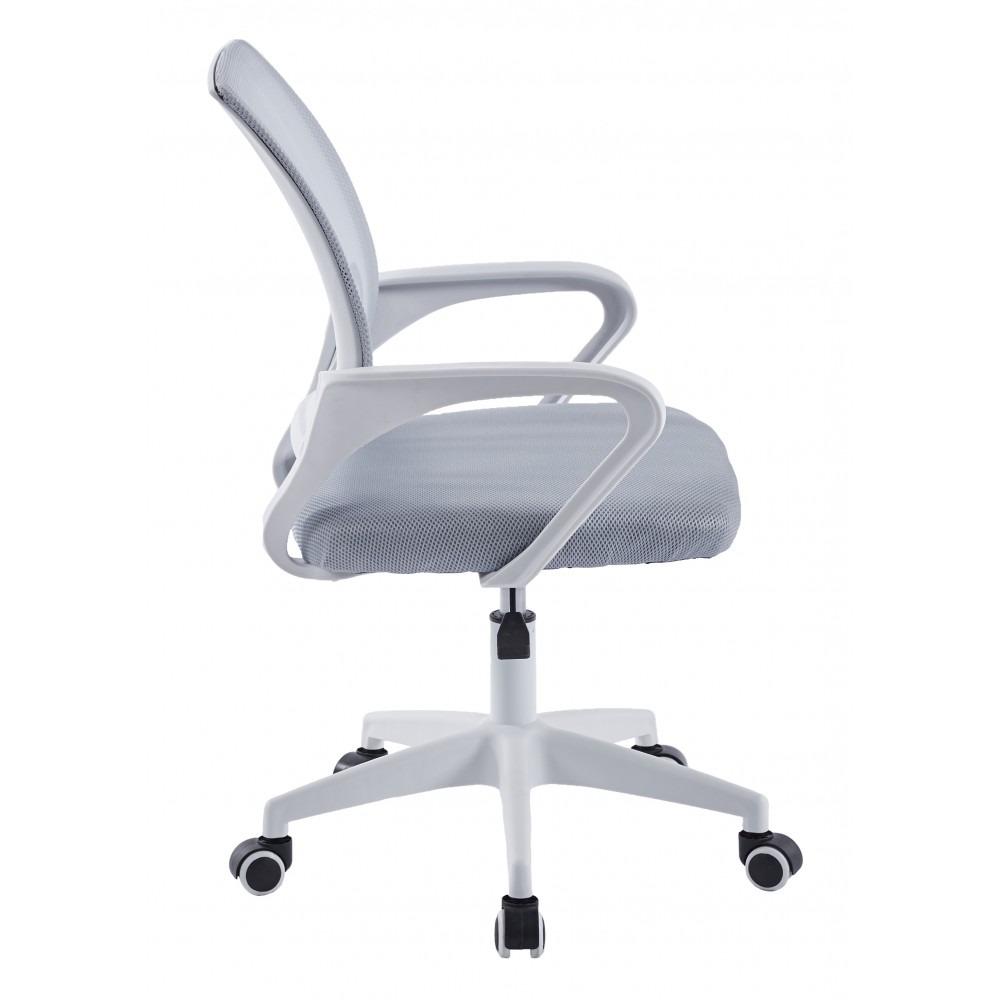 Кресло Bonro BN-619 Белый/Серый - фото 2