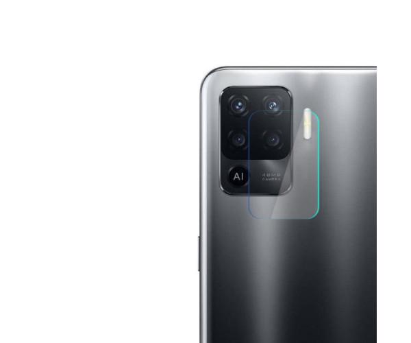 Противоударная гидрогелевая пленка Hydrogel Film для Oppo Reno5 Lite на камеру 3 шт, Transparent