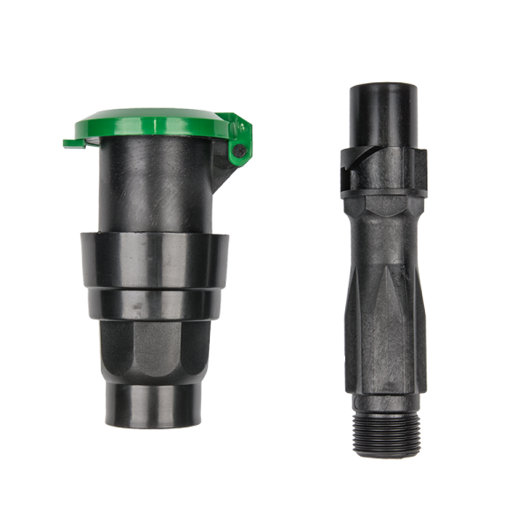 Клапан садовый Bradas с внутренней резьбой 1"/соединитель с наружной резьбой 1"