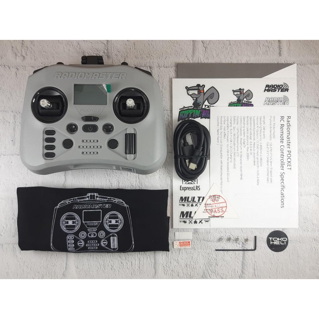 Пульт Radiomaster Pocket Crush grey ELRS M2 Пульт Radiomaster Pocket Crush grey ELRS M2