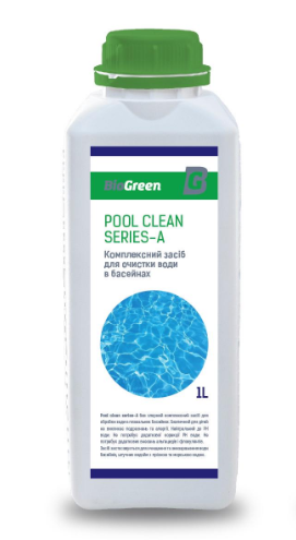 Комплексное средство для очищения воды в бассейнах Pool clean series-A 1 л