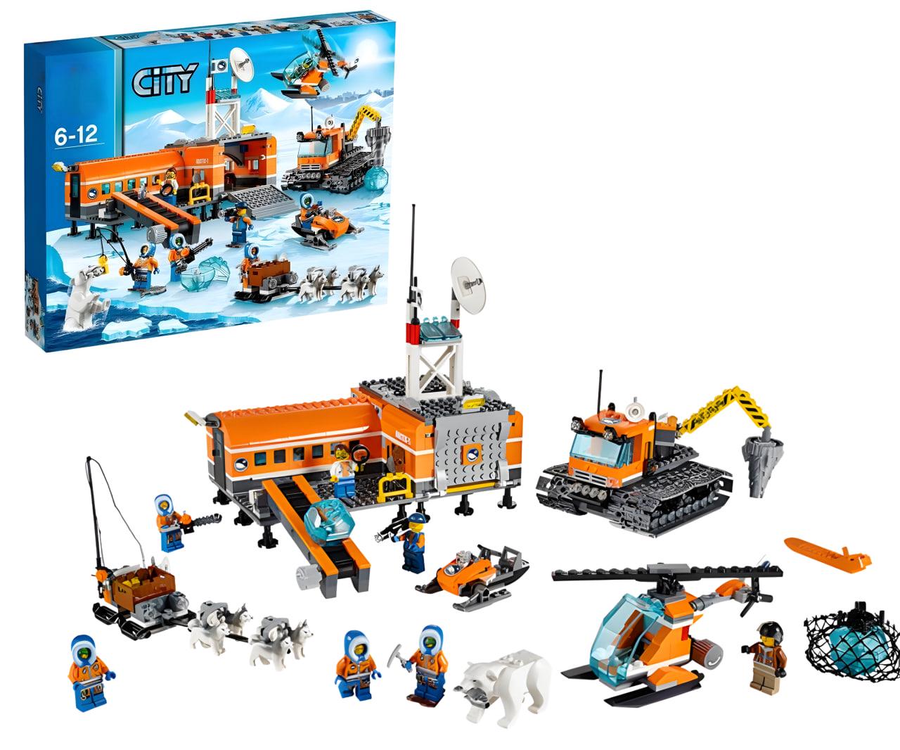 Конструктор City Арктичний базовий табір 783 деталі (BK10442) - фото 10 Конструктор City Арктичний базовий табір 783 деталі (BK10442) - фото 10