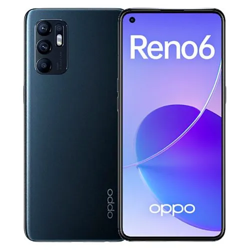 Смартфон Oppo Reno 6 5G 8/128Gb Stellar Black - фото 1