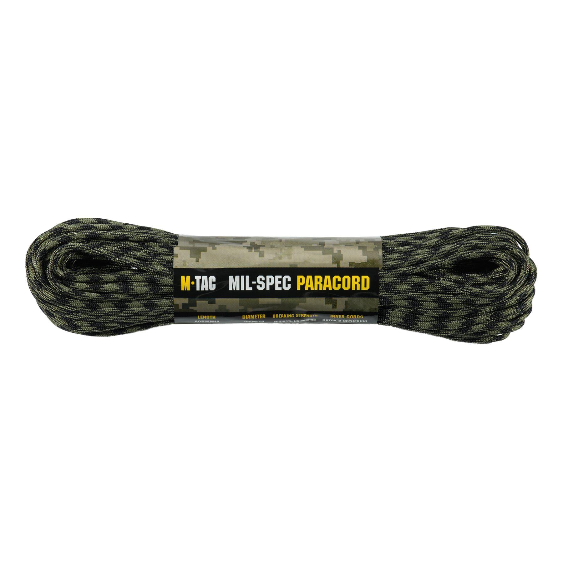 Паракорд M-Tac 550 mil-spec 30 м Black Forest Паракорд M-Tac 550 mil-spec 30 м Black Forest