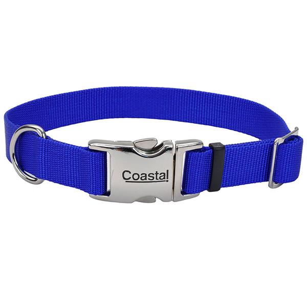 Нашийник для собак Coastal Metal Buckle 2,5х36-51 см (61962_BLU20)