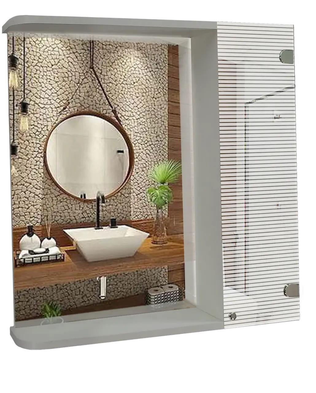 Шкафчик зеркальный 530х640х120 мм (848)