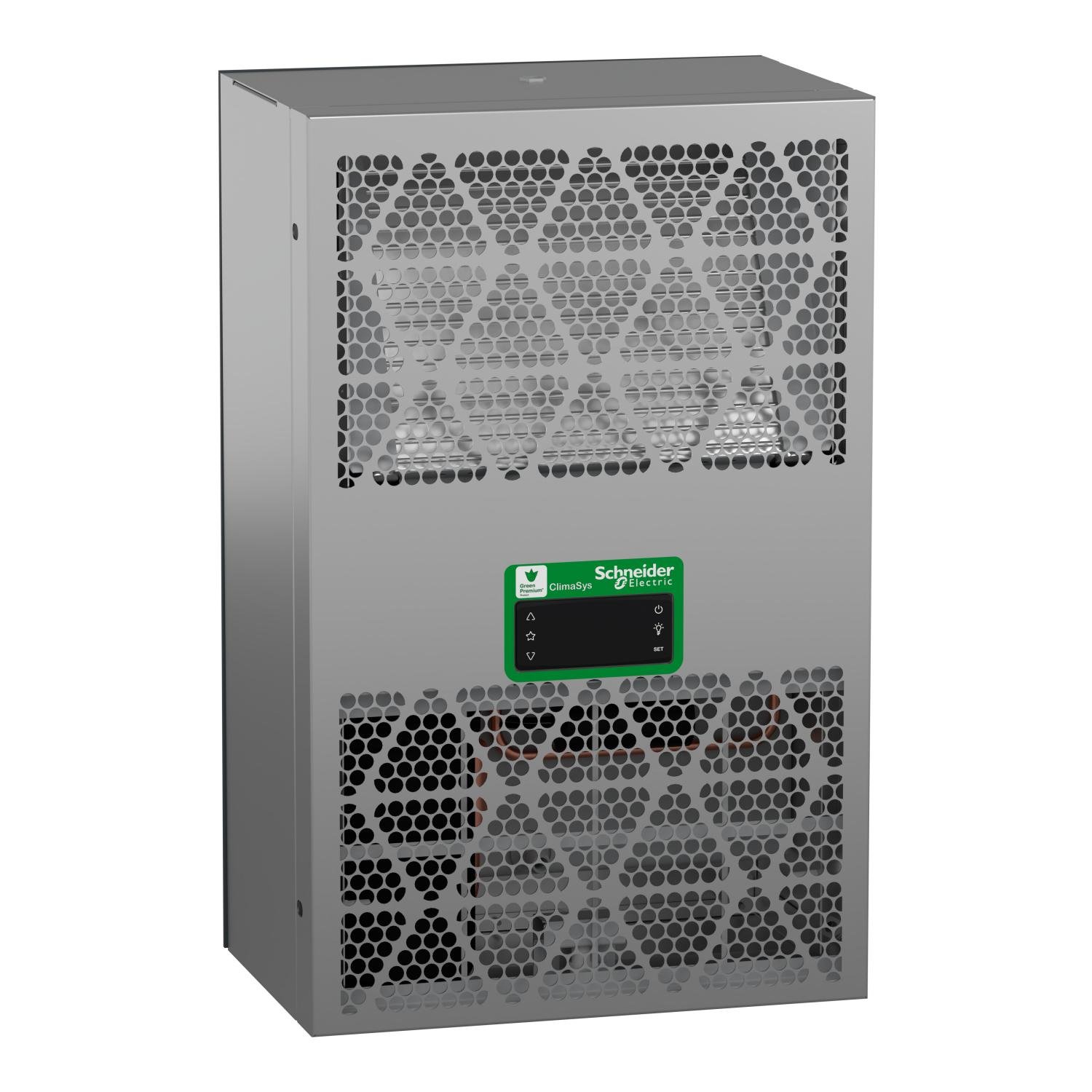 Система охлаждения Schneider Electric ClimaSys CU 650 Вт 230 В боковая нержавеющая сталь IP55 для шкафа Spacial (NSYCUX600DG)