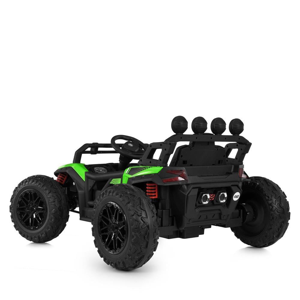 Дитячий електромобіль Bambi баггі M 6073EBLR Зелений - фото 3