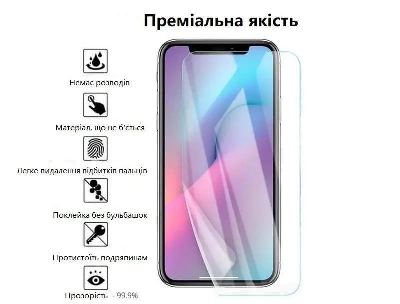 Гідрогелева плівка на екран 3D протиударна BLADE PRO PLUS для Xiaomi Mi 10T PRO (Глянцева) (50735) - фото 7