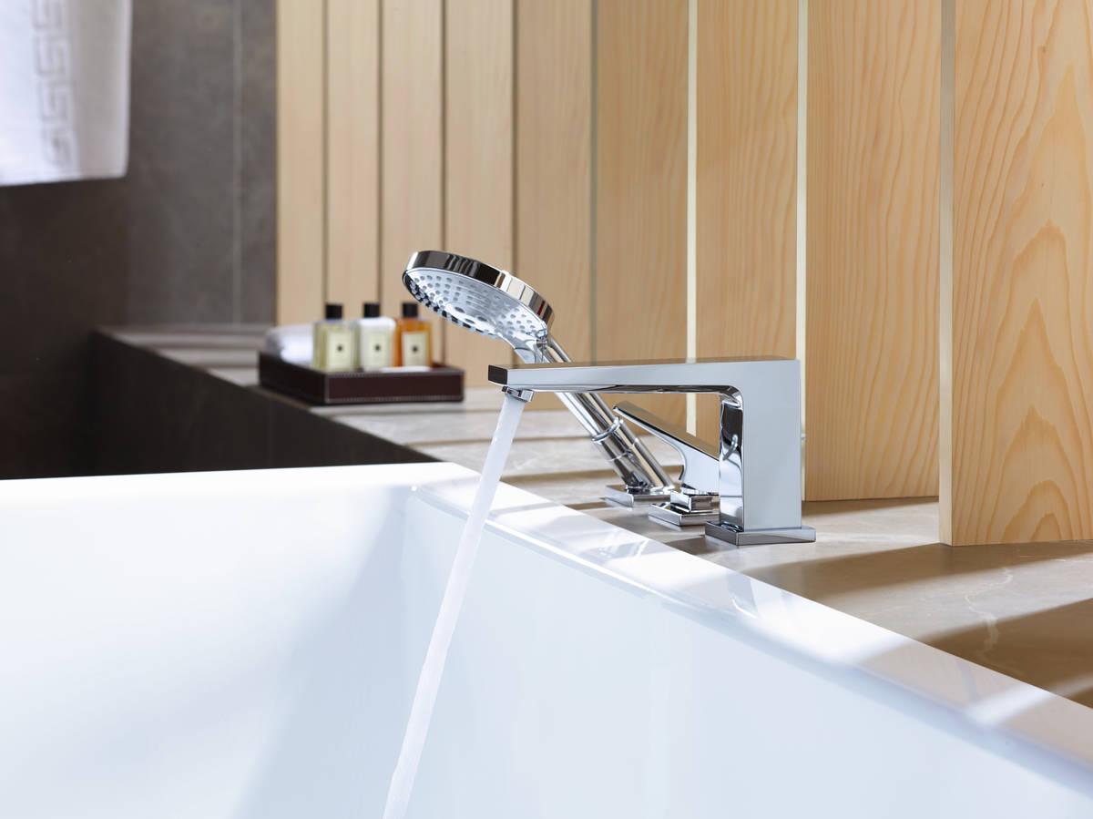 Cмеситель на борт ванны Hansgrohe Metropol 32550000 на три отверстия Хром (90703) - фото 4