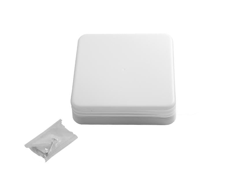 Светильник светодиодный накладной AVT квадратный 18 Вт IP44 Silver (25232242)