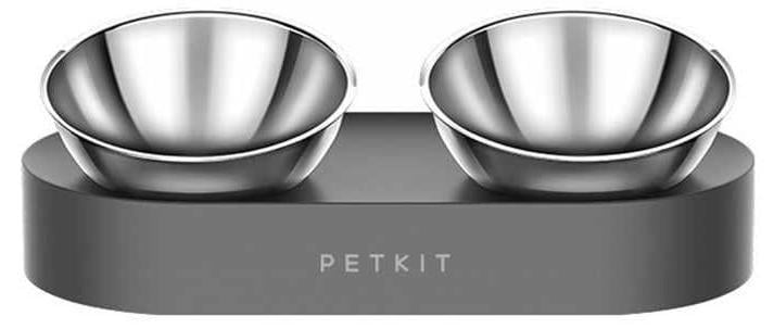 Миска для собак і котів PETKIT Fresh Nano-Metal Pet Cat TWO Bowl Stand (666123) - фото 1