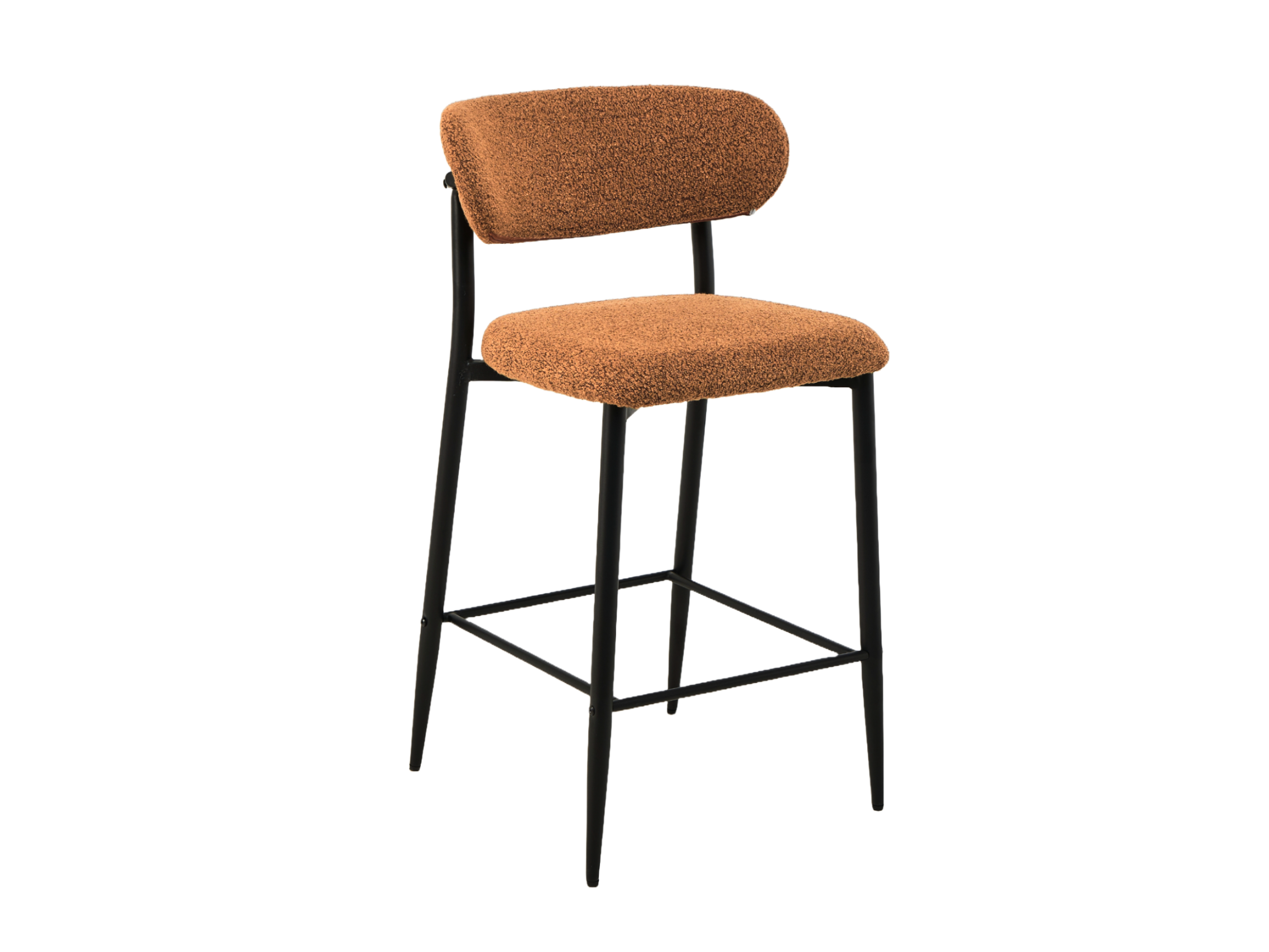 Напівбарний стілець Vetro Mebel В-160 Гірчичний/Чорний (29850547) - фото 1 Напівбарний стілець Vetro Mebel В-160 Гірчичний/Чорний (29850547) - фото 1