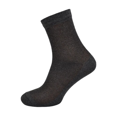 Носки мужские в сетку Милес 1811 р. 27 Серый - фото 1 Носки мужские в сетку Милес 1811 р. 27 Серый - фото 1