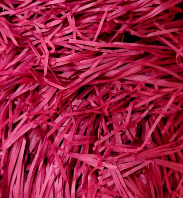 Наполнитель для подарочных коробок 50 г Бордовый (415017)