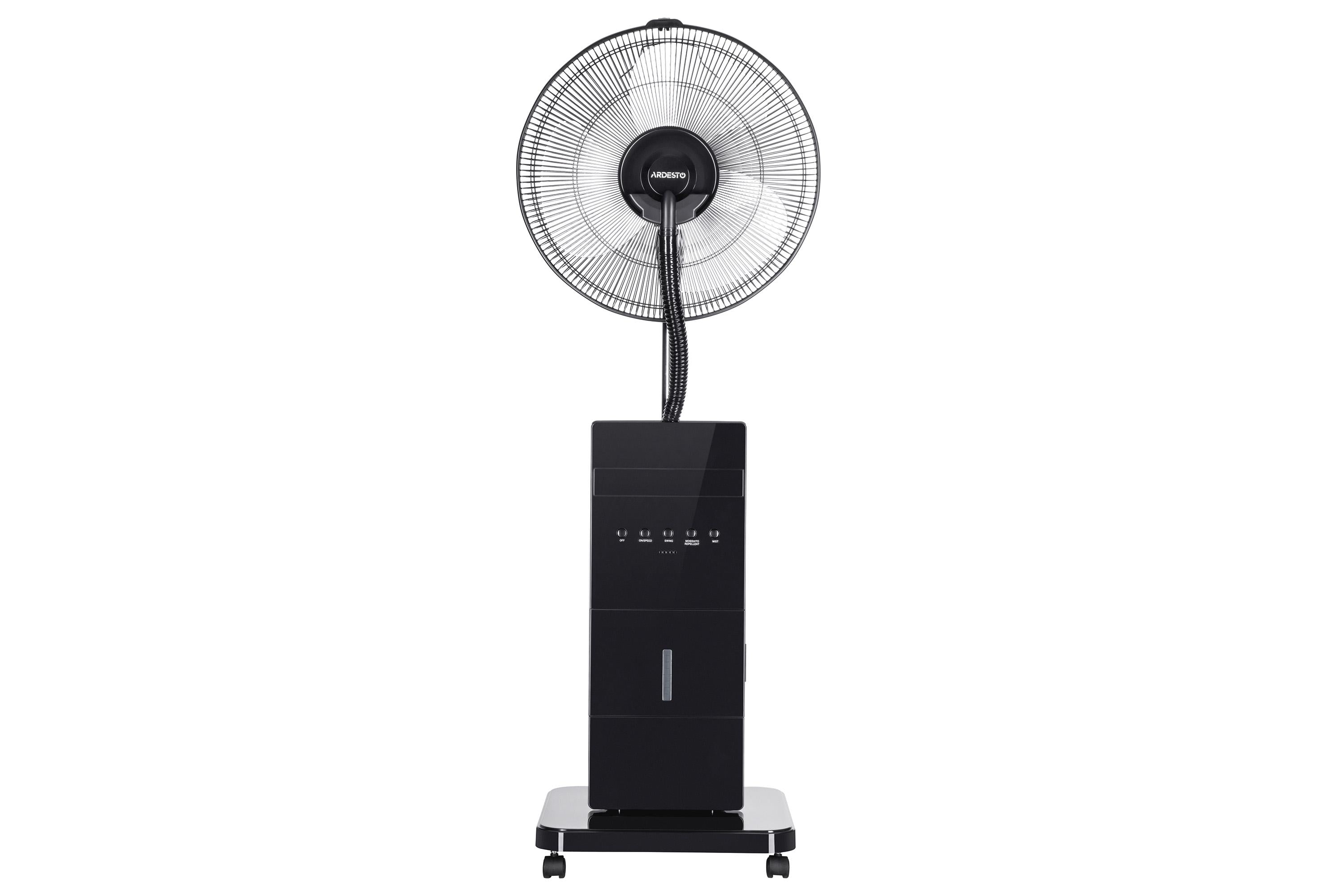 Вентилятор напольный Ardesto FNM-X2G Black/Gold (257381)