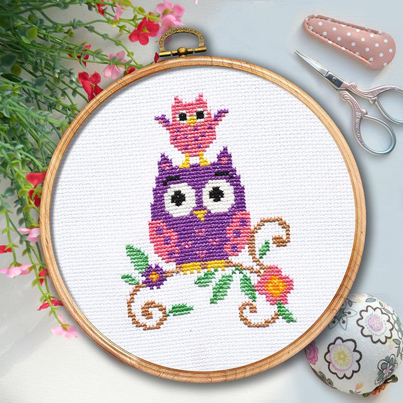 Набор для вышивки крестом Сова (967)