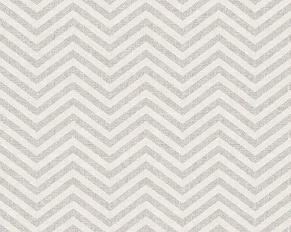 Обои виниловые на флизелиновой основе A.S. Creation Scandinavian 34139-1 Белый/Серый