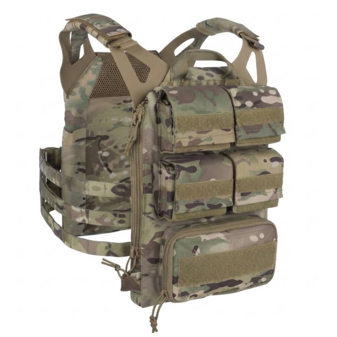 Панель рюкзак-подсумок штурмовая задняя под гидратор Idogear Zip-On Panel Multicam