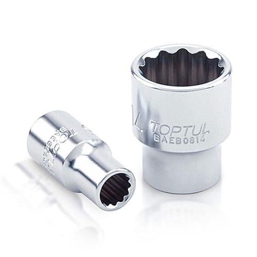 Головка 1/4" Toptul BAEB0804 дванадцятигранна 4 мм Головка 1/4" Toptul BAEB0804 дванадцятигранна 4 мм
