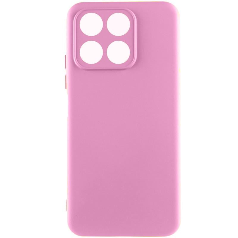 Противоударный чехол Silicone Cover Lakshmi Full Camera (A) для Huawei Honor X8a Розовый / Pink