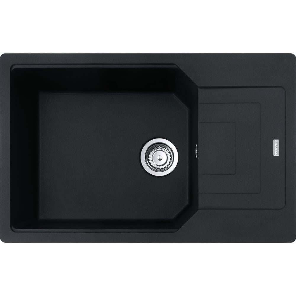 Мойка кухонная Franke гранит 114.0701.803 780x500 мм прямоугольная Черный (216589)