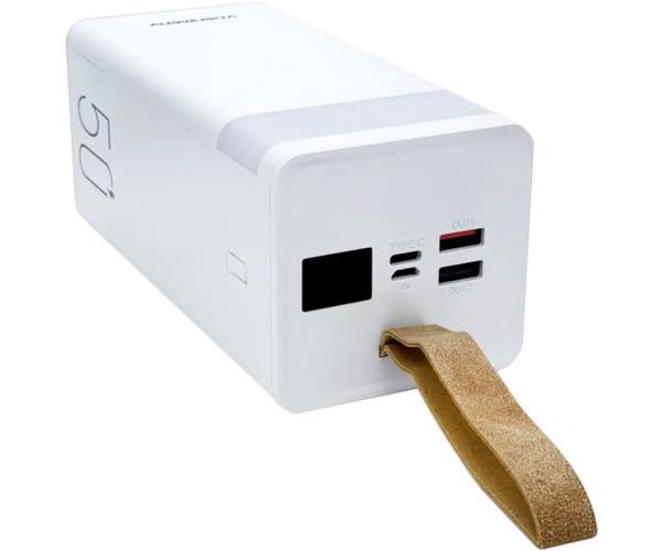 Дополнительная батарея Power Bank Denmen DP25 50000 mAh, White - фото 3 Дополнительная батарея Power Bank Denmen DP25 50000 mAh, White - фото 3