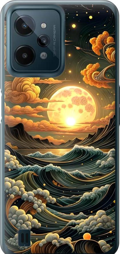Чехол на Realme C31 Арт волны (6332u-2593-42517)