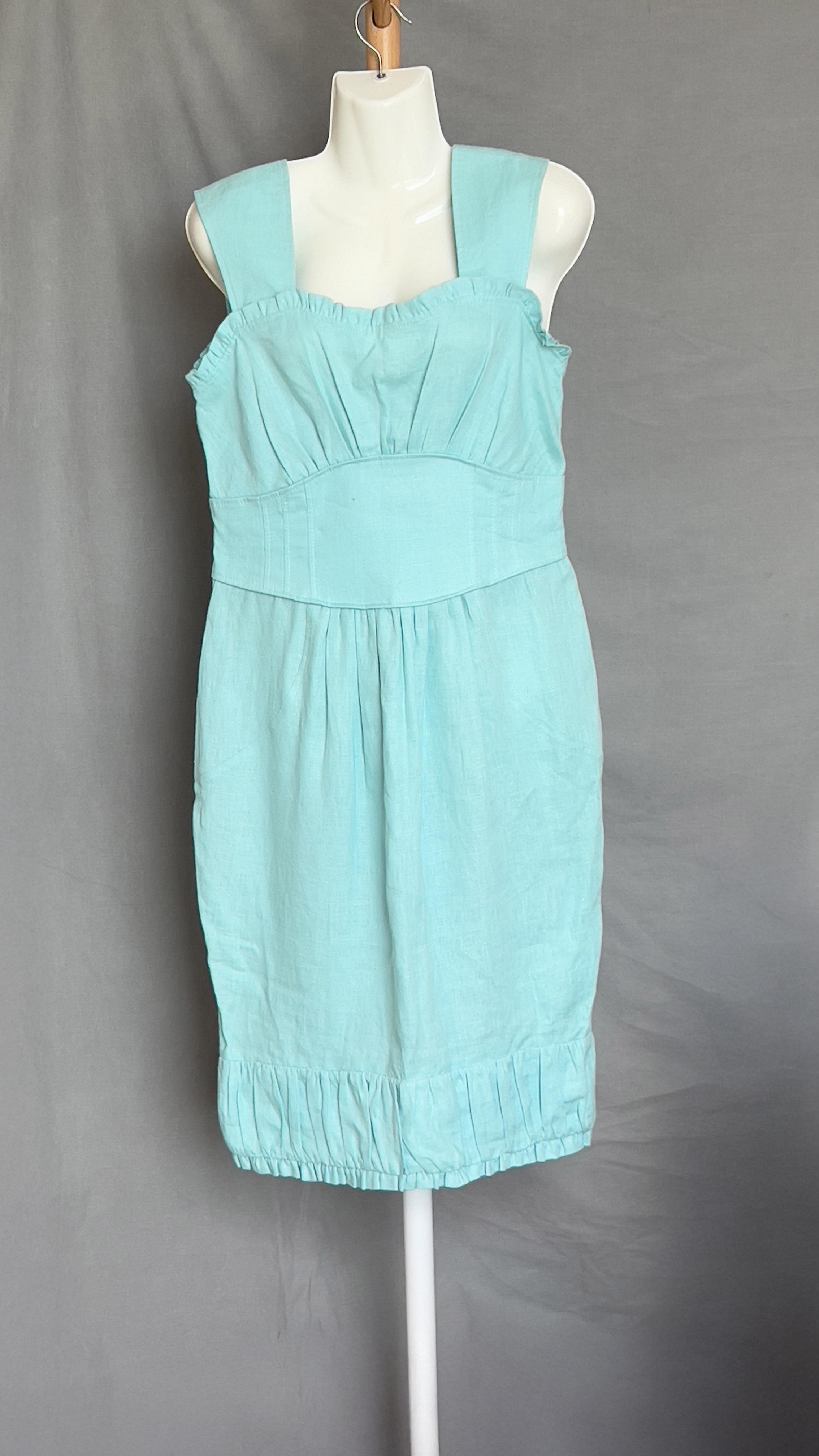 Сукня Oksana ллняна M Бірюзовий (9971946)